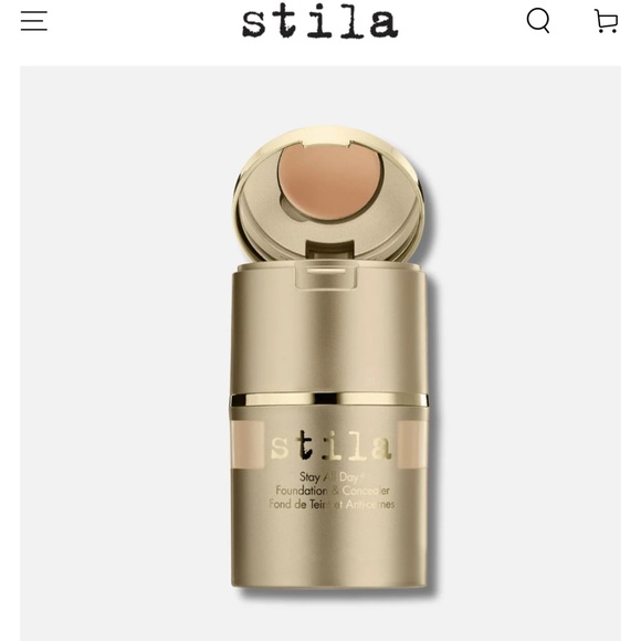 Stila Stay All Day Foundation & Concealer - Porcelain 0 NIB - Picture 1 of 4